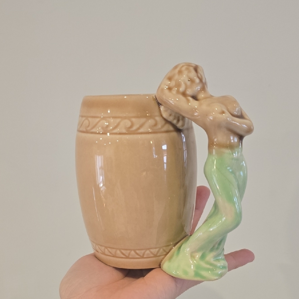 Vintage Mid Century Naked Lady Mug